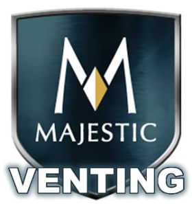 Majestic Venting - Chimney Air Kit (For use with BIR42 - RUTHERFORD-42 - ODCASTLEWD-42) - CAK8A