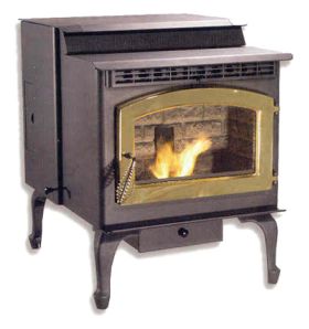 Breckwell P23 The Sonora Deluxe Freestanding Pellet Stove - SP23PD