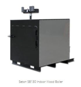 Seton SB130 Indoor Pressurized Wood Gasification Boiler - 130,000 BTU - SB130