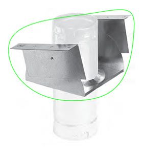 Metal-Fab B-Vent Vent Support Plate Adjustable - 3MVSPA