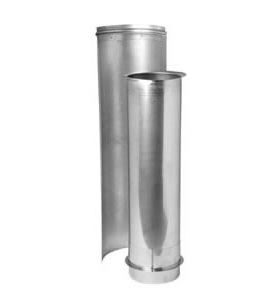 Metal-Fab Corr/Guard 20" Diameter Variable Length (430SS/Insulated) - 20FCSVL22-C31