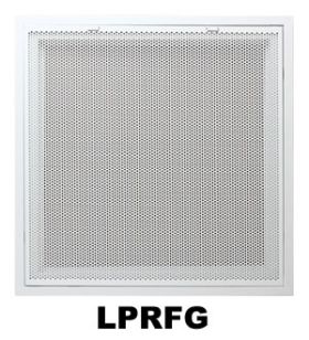Metal-Fab Light Commercial Perforated Return Filter Grille - LPRFG