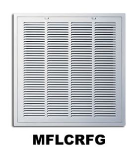 Metal-Fab Light Commercial Return Filter Grille - MFLCRFG