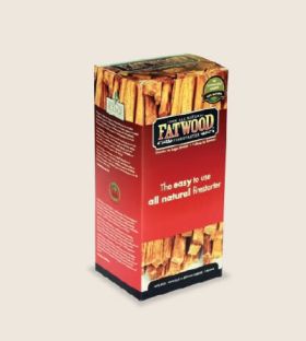 Uniflame 1.5 Pound Fatwood In Color Carton - C-1765