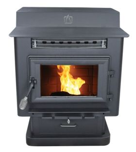 Breckwell Hearth Products SP Heartland Multi-Fuel Black Stove - SP6000