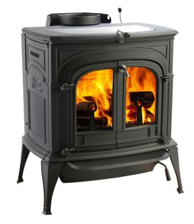 Vermont Castings Intrepid Flexburn Wood Stove - Classic Black - 0002115