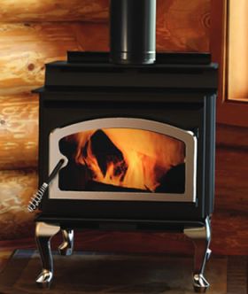 IronStrike Performer 210 GL Freestanding Wood-Burning Stove - Arched Door - S210AGL / F4161