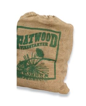 Uniflame 8 Pounds Fatwood in Burlap Sack - C-1751