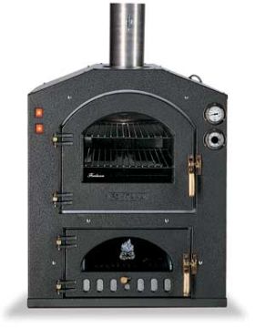 Fontana Forni Inc 57V Wood Fired Pizza Oven - Built-In - INC57V