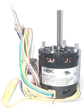 NBK Aftermarket FAN MOTOR 115/230V 1.0/.5 AMPS - RPM 1550/1400 1/12 HP - 12419/OEM-9721