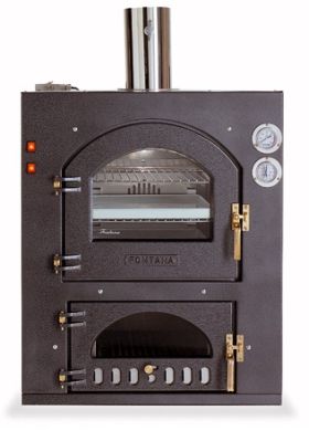 Fontana Forni Inc Q 100QV Wood Fired Pizza Oven - Built-In - INC100QV