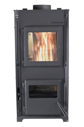 Breckwell Hearth Products Traverse Gravity Fed Pellet Stove - SP2047