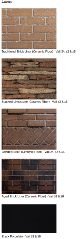 White Mountain Vail Vent-Free Premium 36 - Liners