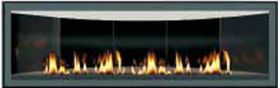 Napoleon LHD50N2 Two-Sided Linear See Thru Gas Fireplace - LHD50N2