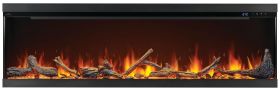 Napoleon Astound Built-in Electric Fireplace NEFB74AB flame close up