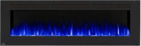 Napoleon Allure 72 Electric Fireplace, Glass Front, Black - NEFL72FH
