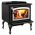 Drolet Escape 1800 EPA Wood Stove with Nickel Door w/ Black Legs - DB03112