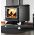 Osburn 2300 Wood Stove and Blower with Brushed Nickel Cast Iron Door Overlay and Legs - OB02302