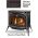Vermont Castings Radiance Direct Vent Gas Stove (with or without optional IntelliFire Touch Technology) - Majolica Brown Enamel - RADVTBMSB / RADVT-IFT-BM