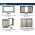 Thermo-Rite Door Styles - CV1 - CV2 - FS2 - Twin Panel Mesh Door