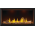 Linear fireplace flames