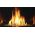 Superior 40" Direct-Vent Fireplace, Top Vent, Front View, Louverless - DRC6340
