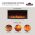 Astound FlexMount Electric Fireplace Customization options