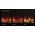 Napoleon Astound Built-in Electric Fireplace  NEFB96AB LED lights