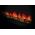 Napoleon Astound Built-in Electric Fireplace  NEFB96AB mineral rocks