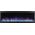 Trivista Pictura Wall Hanging Electric Fireplace Crystal bed