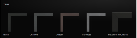 Front trim styles