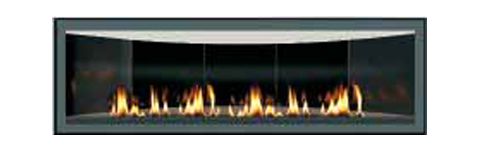 Napoleon LHD50N2 Two-Sided Linear See Thru Gas Fireplace - LHD50N2