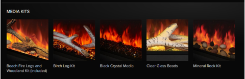 NEFB62AB Napoleon Astound Fireplace media kits