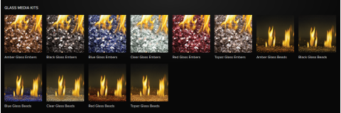 Glass media kits