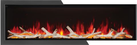 Napoleon Astound Built-in Electric Fireplace NEFB74AB flame close up