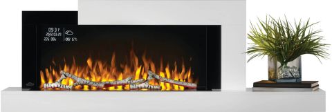 Stylus Cara Elite Electric Fireplace flame