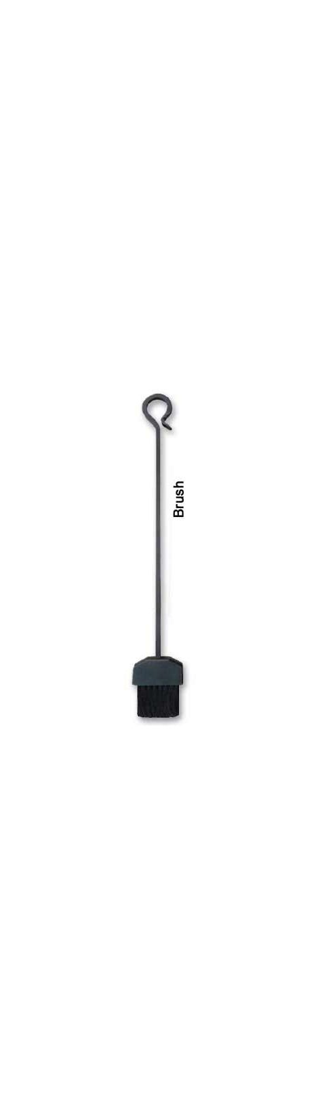 Pilgrim 30" Black Iron Brush - 18150