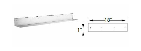 M&G DuraVent 6" DuraTech Support Box Rails - 6DT-SBRU
