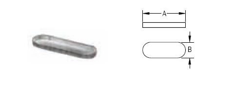 M&G DuraVent 4'' Oval Gas Vent Oval Tee Cap - 4GWTC // 4GWTC