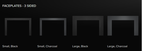 Napoleon Oakville G3 Gas Fireplace  Insert faceplate options