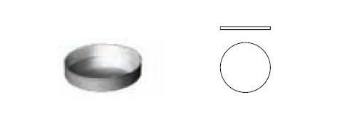 M&G DuraVent 26'' Round Gas Vent Tee Cap - 26GVTC // 26GVTC