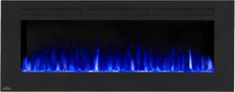 Napoleon Allure 60 Electric Fireplace, Glass Front, Black - NEFL60FH