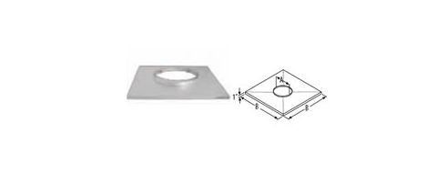 M&G DuraVent 6'' DuraTech Chase Top Flashing - 9430 // 6DT-CTF
