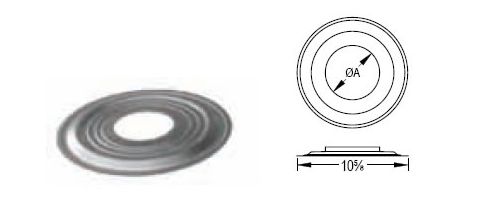 M&G DuraVent 3'' Round Gas Vent Pipe Collar - 3GVPC // 3GVPC