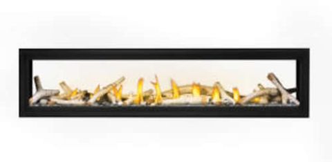 Napoleon Luxuria 74 See Thru Direct Vent Gas Fireplace - LVX74N2