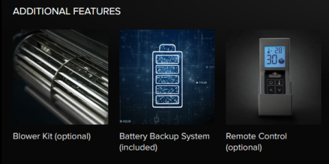 Additional features