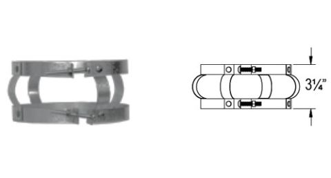 M&G DuraVent 6'' DuraLiner Spacer (oval) - 4668-O // 6DLR-S