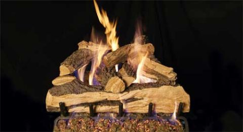 Real Fyre 30" G4 Split Oak Designer Plus Log Sets - SDPG4-30