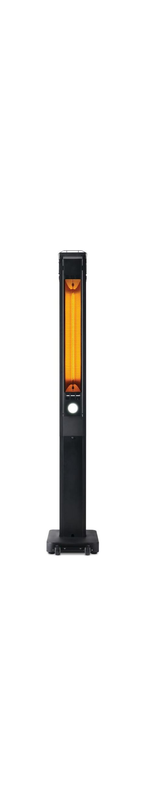 Phantom Electric Outdoor Freestanding Heater in vertical position