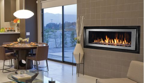 Superior 42" Direct-Vent Fireplace, Top Vent, Louverless - DRL6542